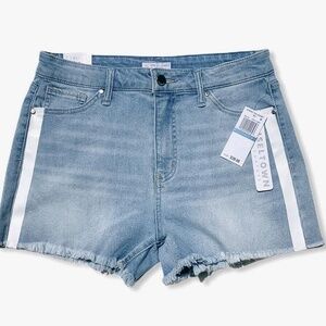 NWT Tuxedo Accent Denim Jean Shorts